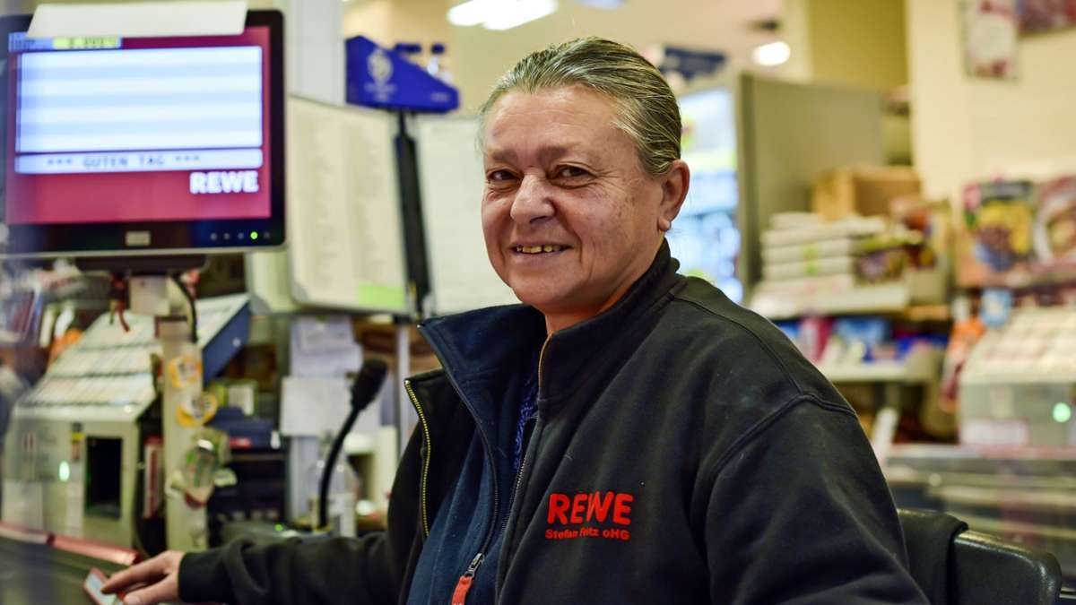kassiererin bei rewe