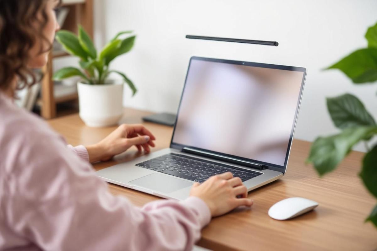 Laptop mit ausfahrbarem Display : von 14 auf 16,7 Zoll in 4 Sek.