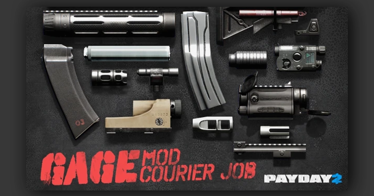 Gage Mod Courier Job DLC PayDay 2