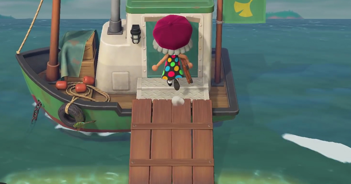 Zockerpuls - Animal Crossing Update- Neue Inselbesucher, Kunstwerke und Hochzeiten - Boot