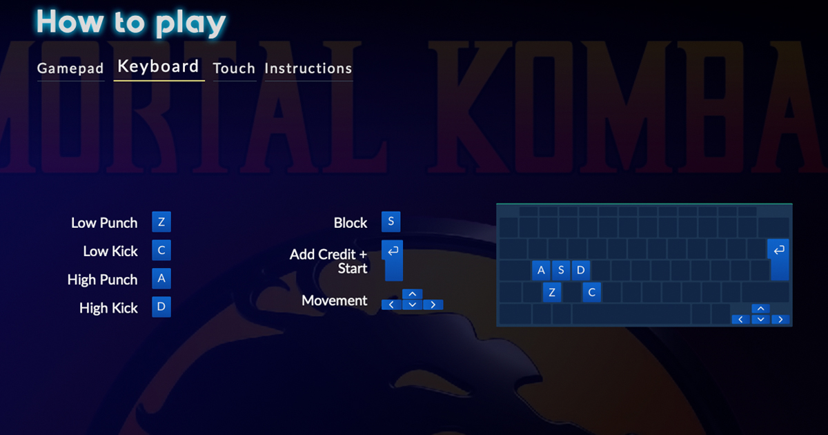 Zockerpuls - Antstream Arcade- Massig Retro-Spiele kostenlos in der Cloud zocken - How to pay - Keyboard - Mortal Kombat