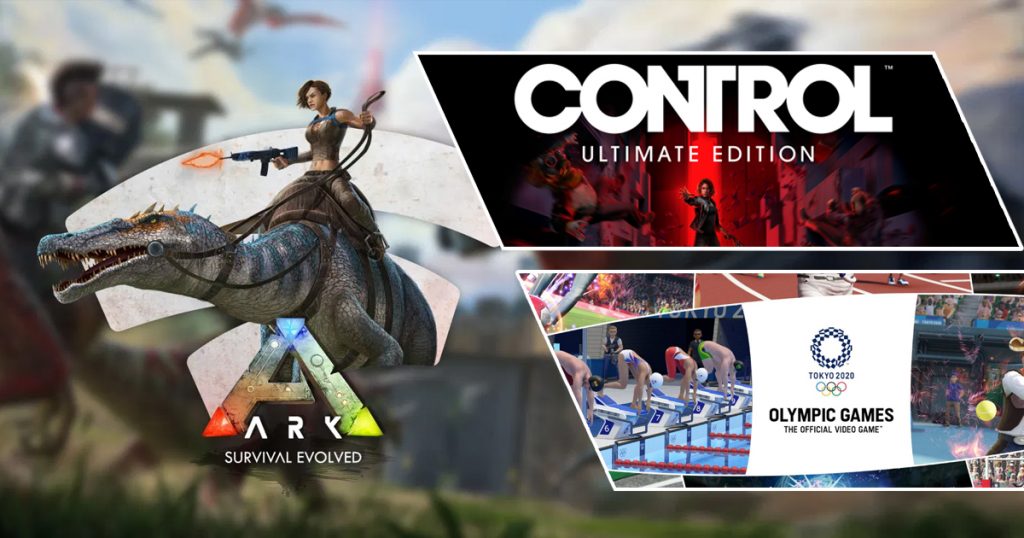 Zockerpuls - Ark- Survival Evolved, Olympic Games Tokyo 2020 und Control für Google Stadia angekündigt
