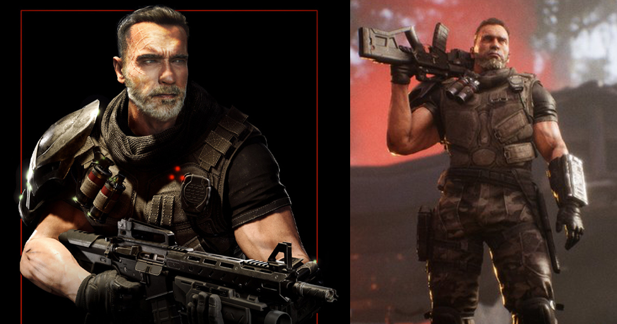 Zockerpuls - Arnold Schwarzenegger als Dutch in Predator- Hunting Grounds