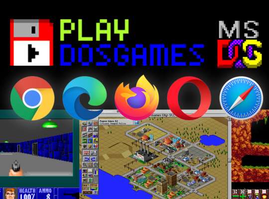 Zockerpuls - Auf dieser Webseite kannst du MS-DOS Spiele im Browser zocken!