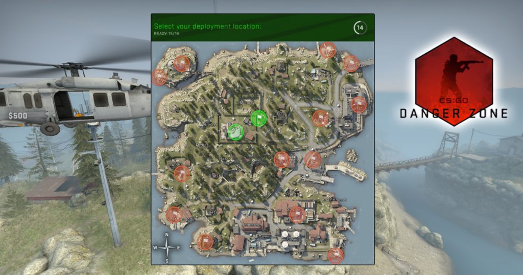 Zockerpuls - Counter Strike- GO ab sofort Free2Play und bekommt Battle Royale-Modus - Danger Zone - Map - Karte