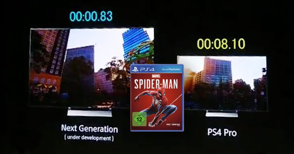 Zockerpuls - Deutlich kürzere Ladezeiten- Sony zeigt Vergleich zwischen PS5 und PS4 Pro