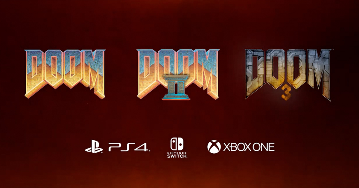 Zockerpuls - Doom I-III für PS4, Xbox One und Nintendo Switch mit Splitscreen