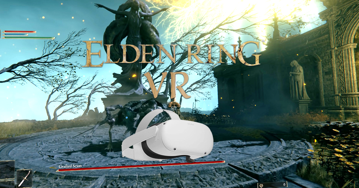Zockerpuls - Elden Ring bekommt inoffiziellen VR-Support - Elden Ring VR