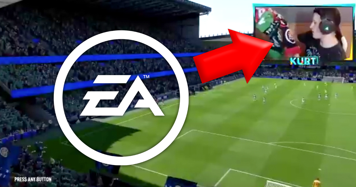 Zockerpuls - FIFA 20- Twitch-Streamer rotzt auf EA-Logo und wird dafür gebannt