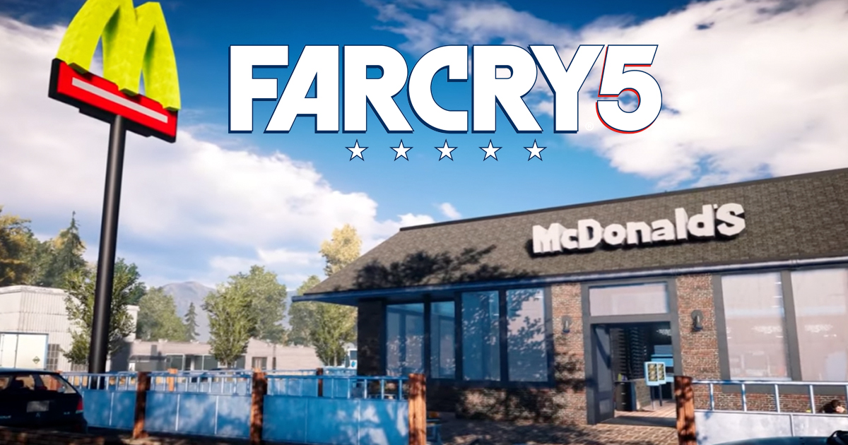 Zockerpuls - Far Cry 5- Gamer baut McDonald's im Map Editor nach