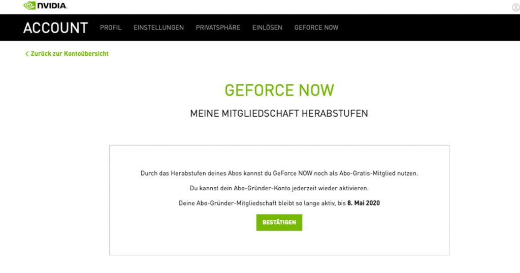 Zockerpuls - GeForce NOW Review - Nvidias Cloud Gaming-Dienst im Test - Abo kündigen