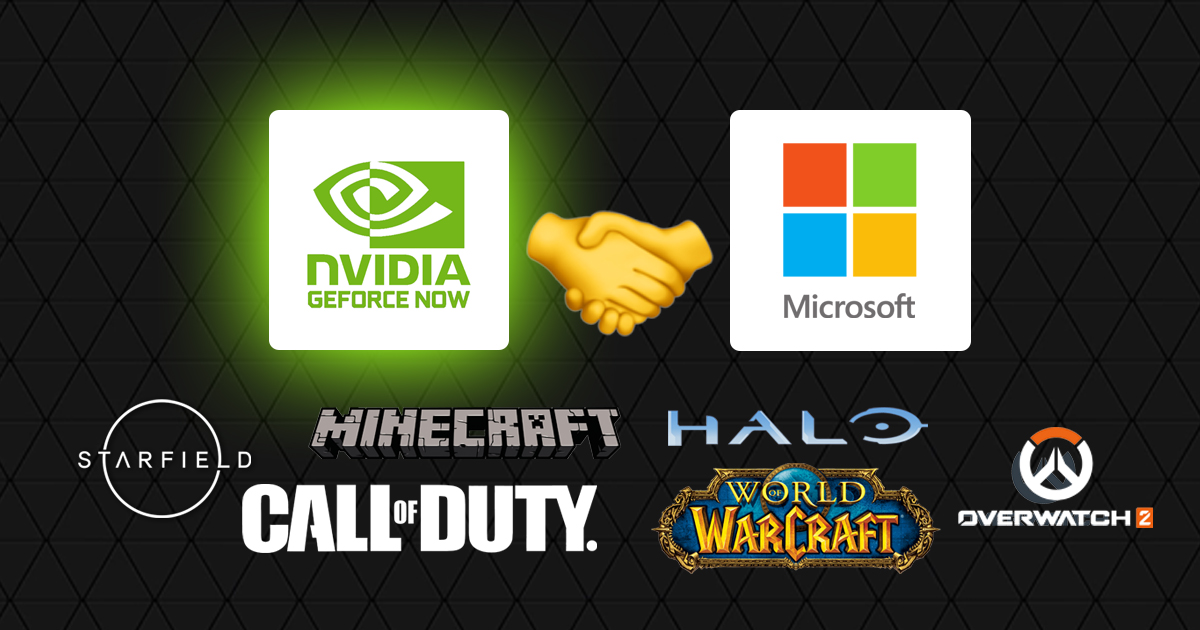 GeForce NOW und Microsoft gehen MEGA Cloud Gaming-Deal ein