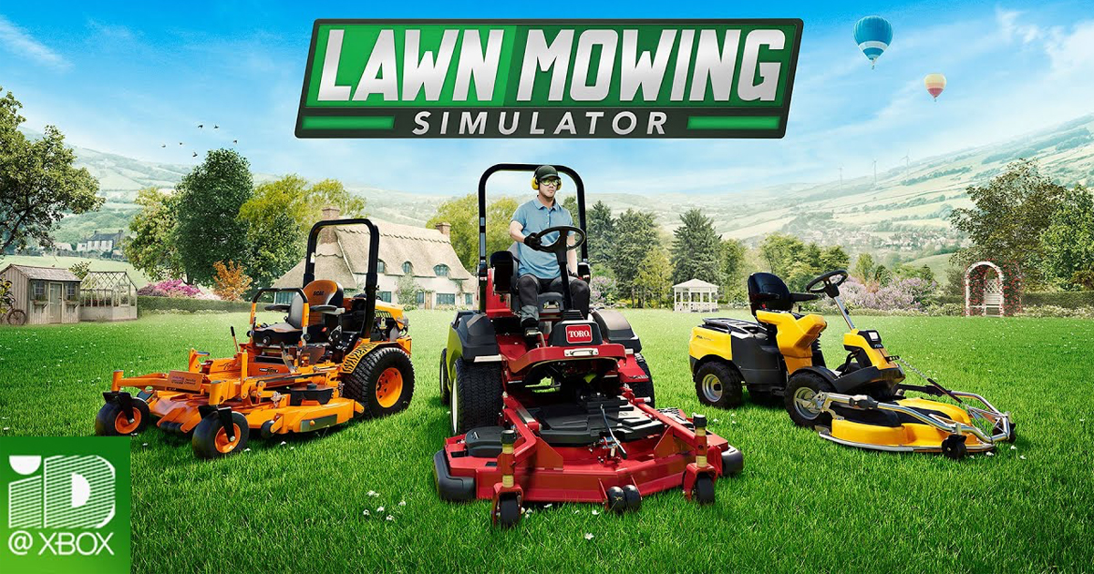 Zockerpuls - Lawn Mowing Simulator - Realistisches Rasen mähen auf Xbox und PC