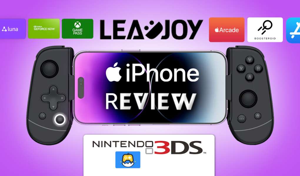 Zockerpuls - LeadJoy M1B Mobile Gaming Controller für iPhone unterstützt 3DS Emulator - Review
