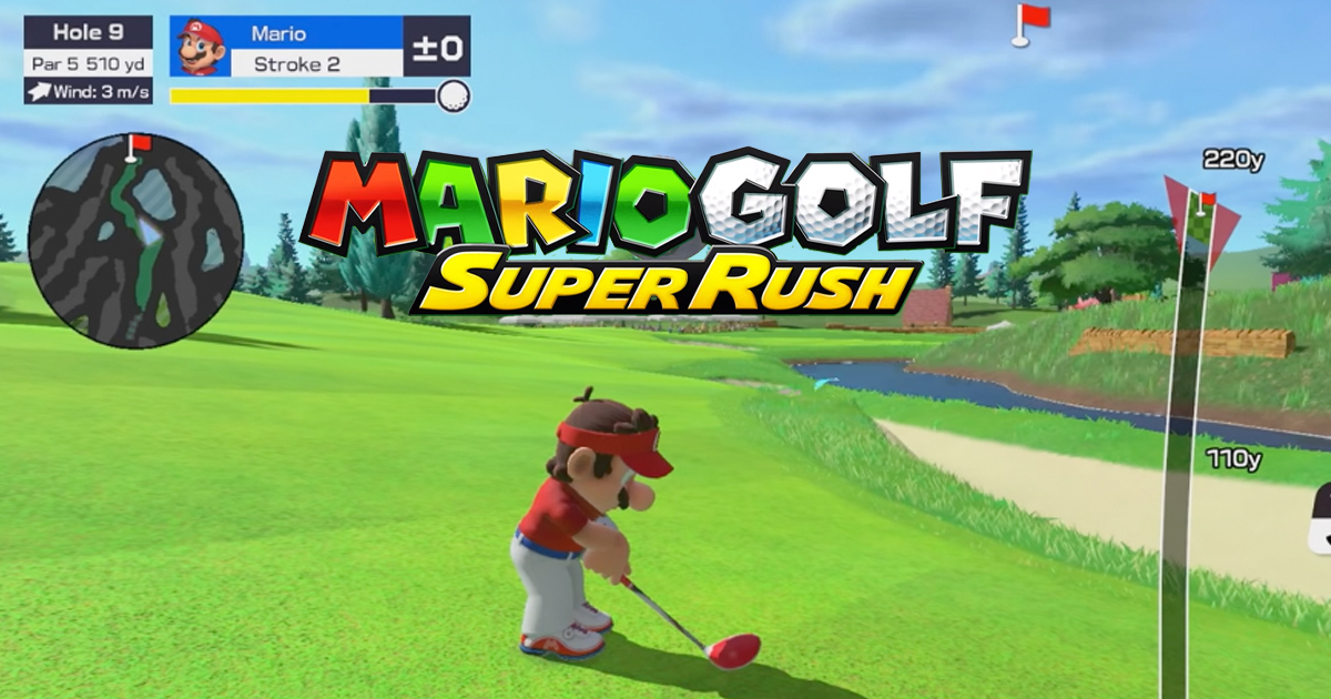 Zockerpuls - Mario Golf- Super Rush für Nintendo Switch angekündigt - Titel