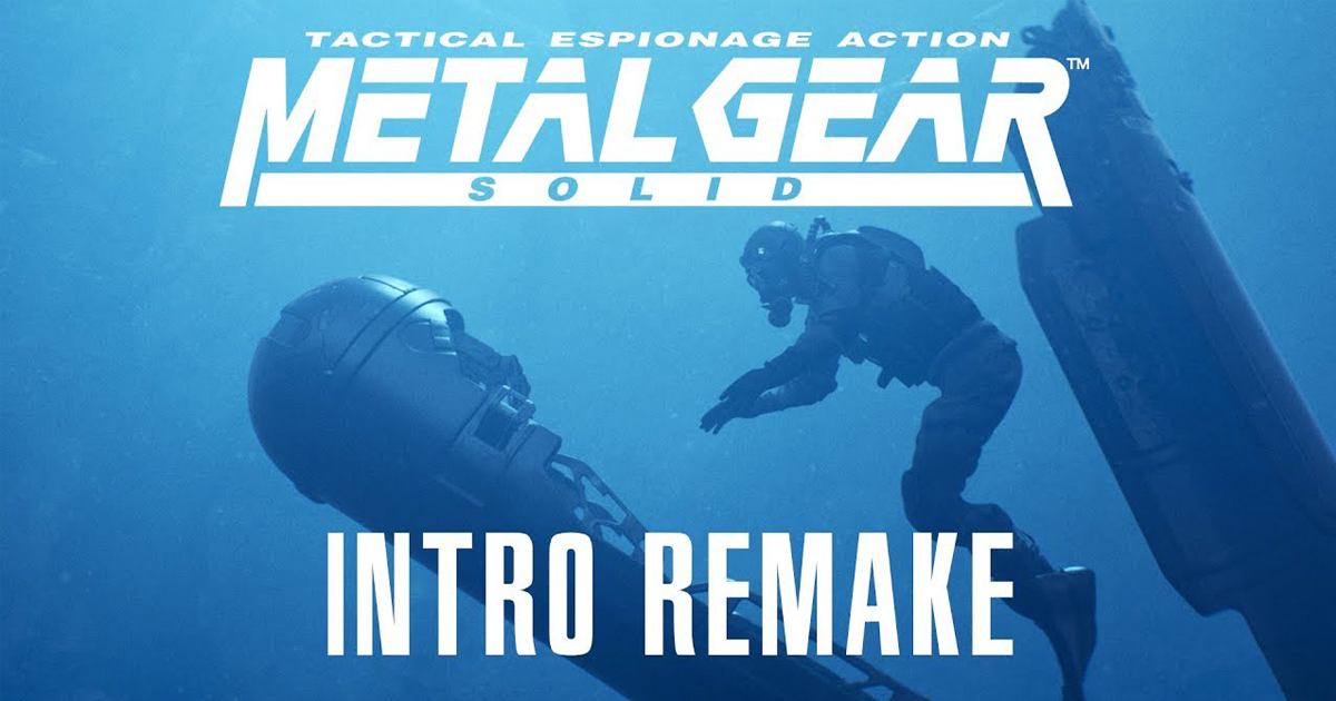Zockerpuls - Metal Gear Solid Intro mit Unreal Engine umgesetzt