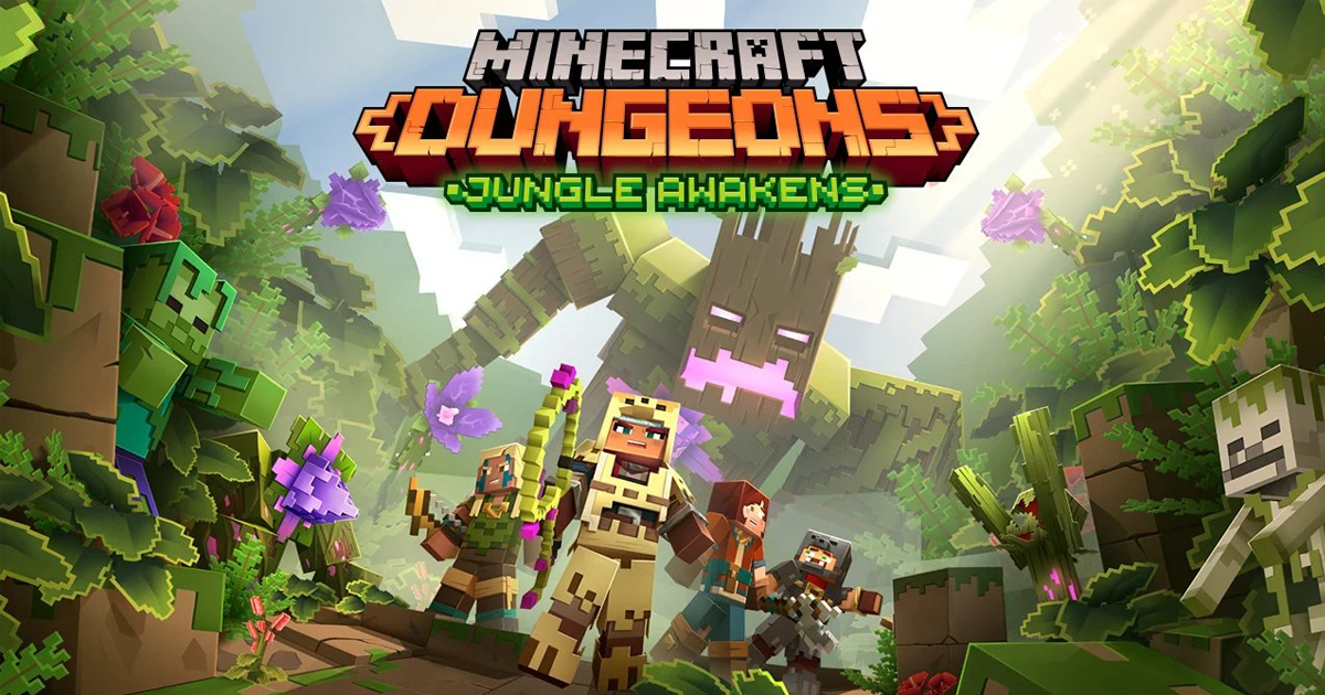 Zockerpuls - Minecraft Dungeons bekommt mit Jungle Awakens ersten DLC