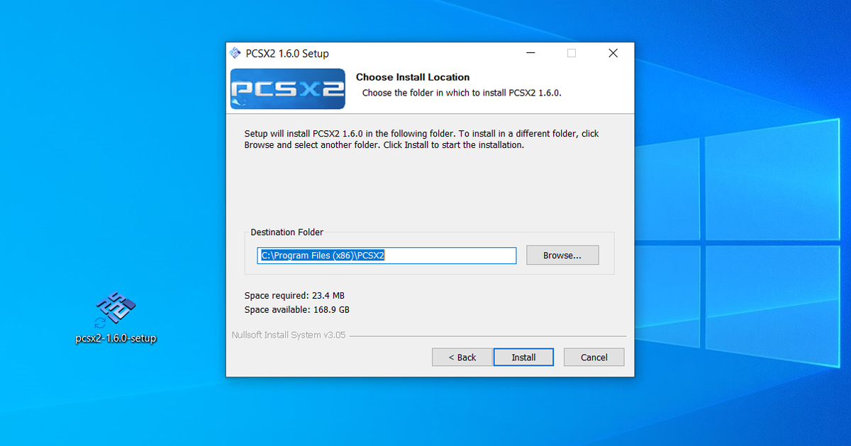Zockerpuls - PCSX2- PlayStation 2 Emulator Anleitung für deinen Windows-PC - Standard-Installationspfad
