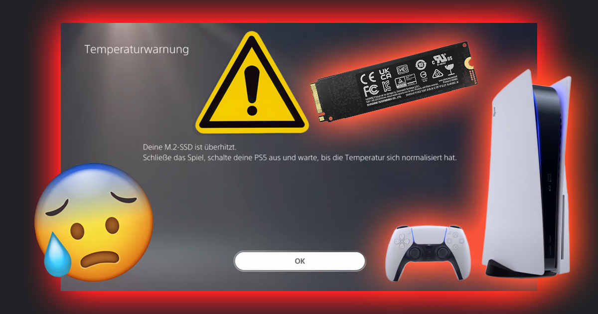 Zockerpuls - PS5 SSD überhitzt- Das kannst du dagegen tun