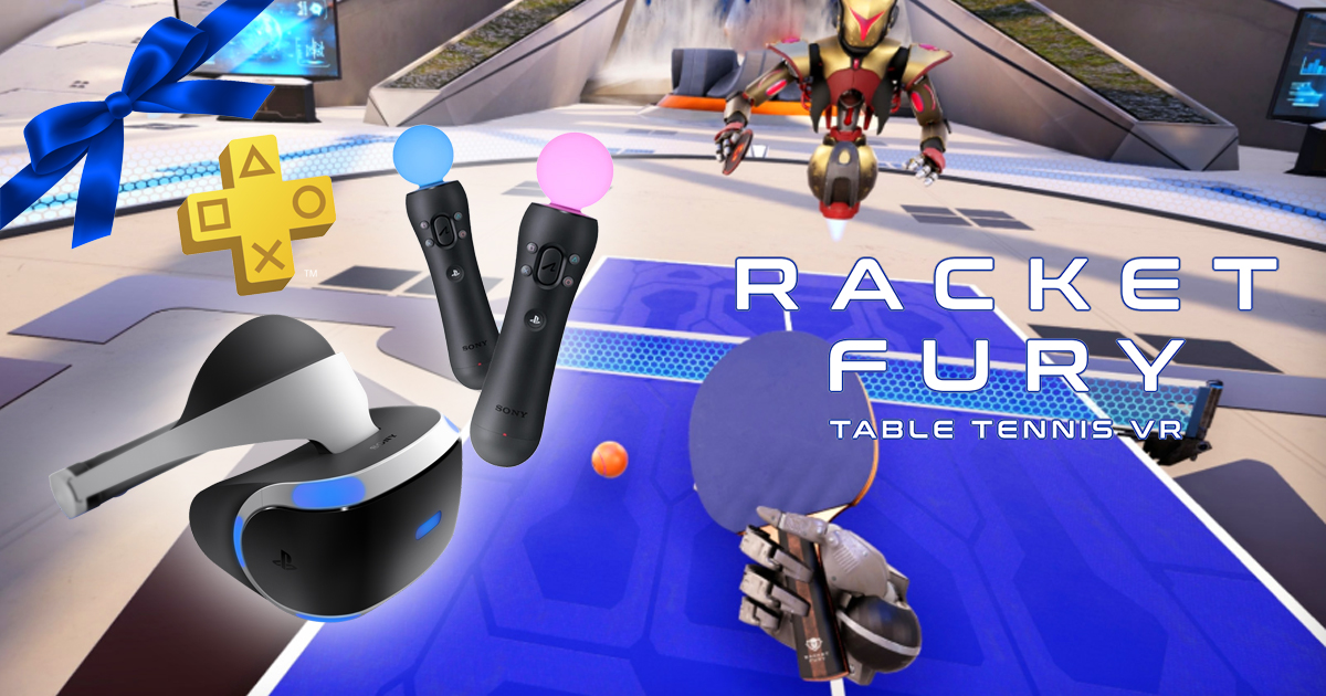 Zockerpuls - Racket Fury- Futuristisches Tischtennis jetzt kostenlos für PlayStation VR