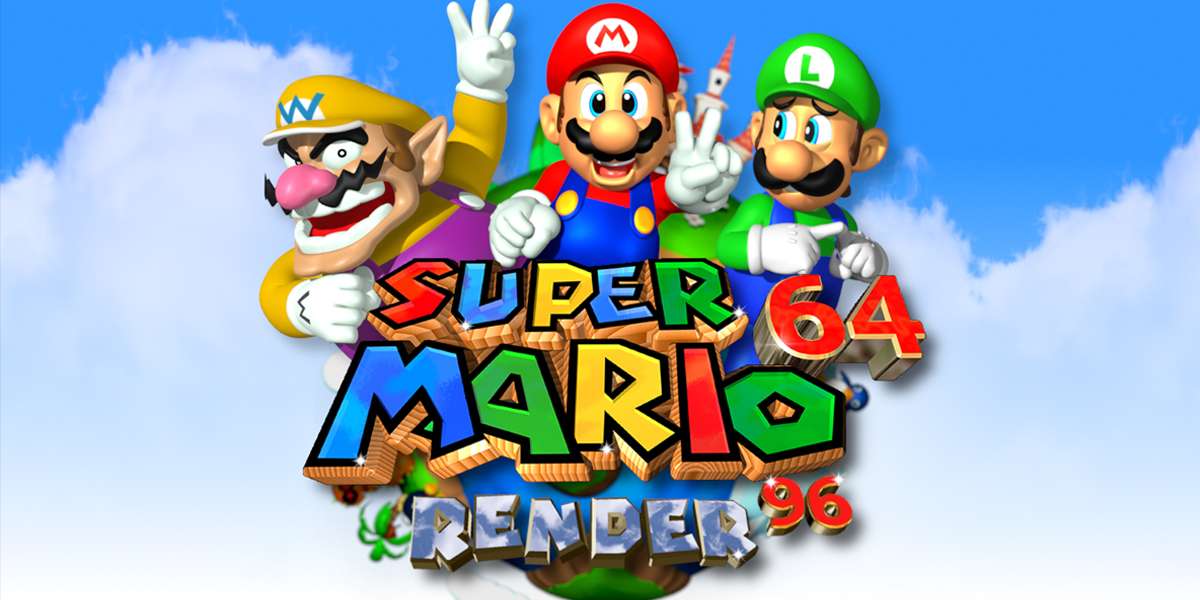 Zockerpuls - Render96- So gut sieht Super Mario 64 dank eines Fan-Mods aus - Remake