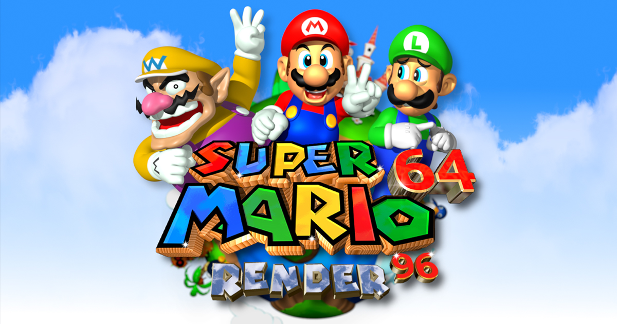 Zockerpuls - Render96- So gut sieht Super Mario 64 dank eines Fan-Mods aus - Remake