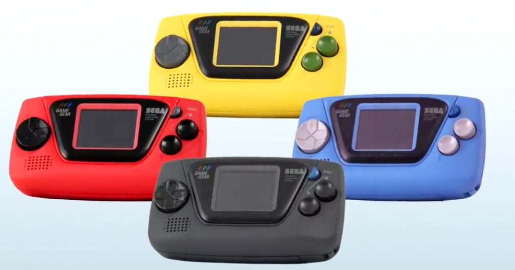 Zockerpuls - Sega Game Gear Micro - Mini-Version mit vorinstallierten Spielen angekündigt - Farben