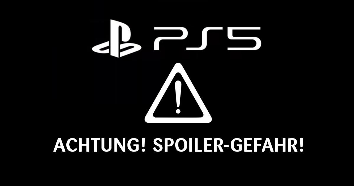 Zockerpuls - Spoiler-Warnung- PlayStation 5 könnte spoilerfrei werden