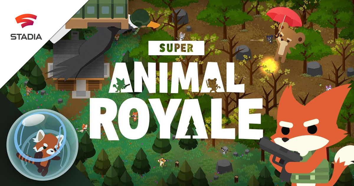 Zockerpuls - Super Animal Royale als Free 2 Play-Spiel auf Stadia gestartetSuper Animal Royale als Free 2 Play-Spiel auf Stadia gestartet