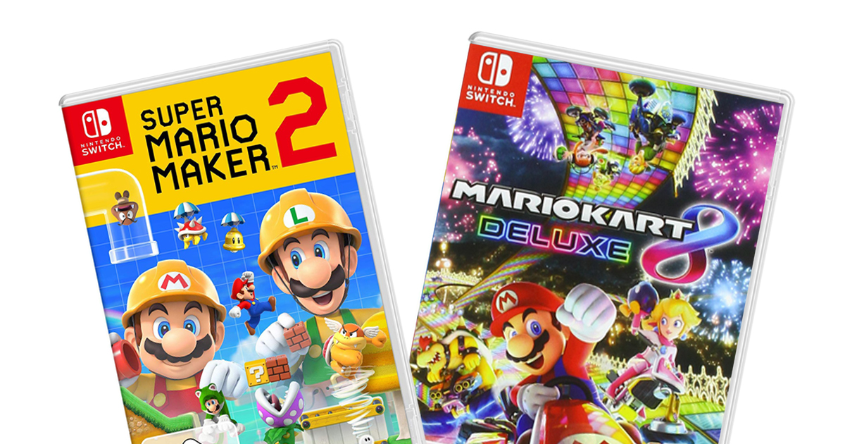 Zockerpuls - Super Mario Maker 2 und Mario Kart 8 unschlagbar günstig auf Amazon