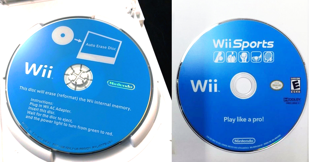 Zockerpuls - Verwechslungsgefahr- Eine der beiden Discs löscht den Speicher deiner Nintendo Wii