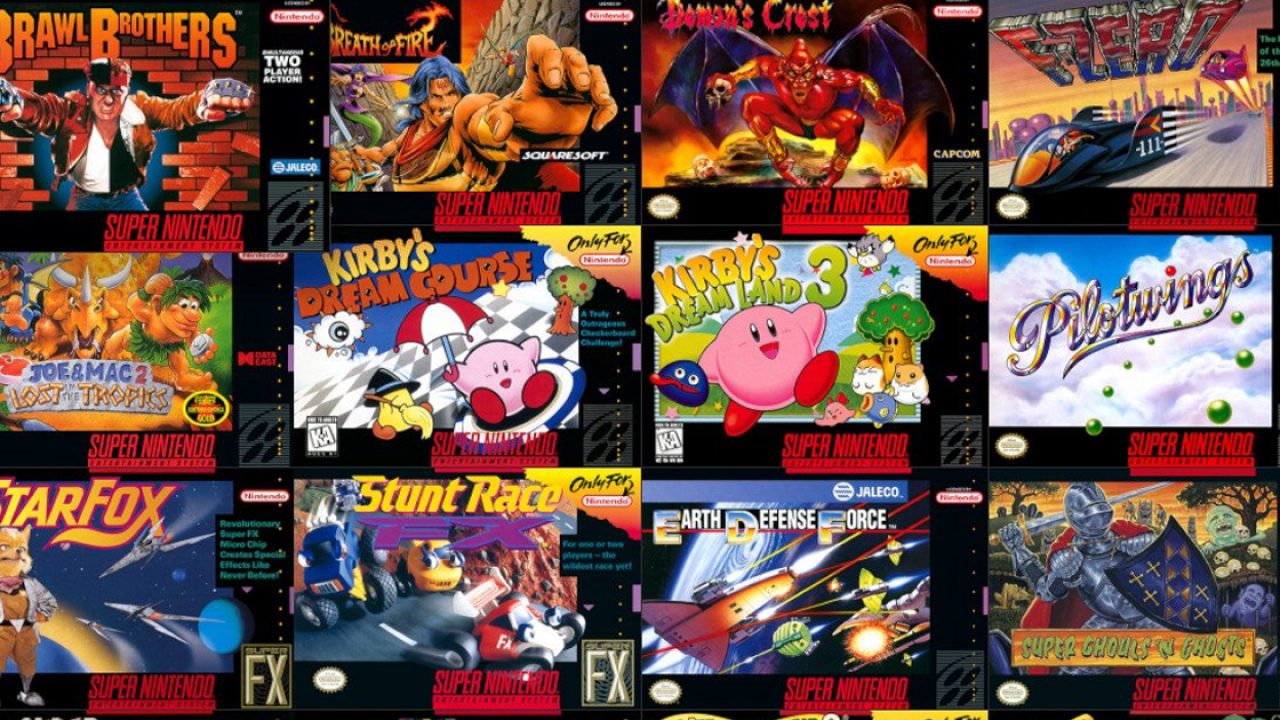 Super Nintendo SNES Spiele zur Auswahl