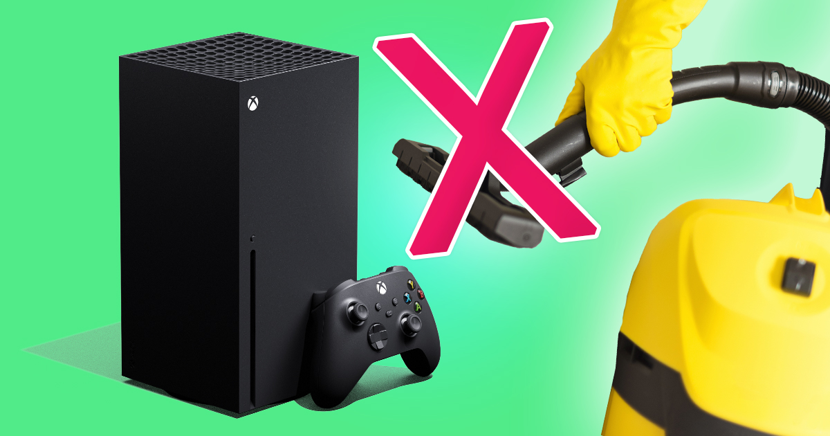 Zockerpuls - Xbox Series X reinigen- Bloß keinen Staubsauger benutzen